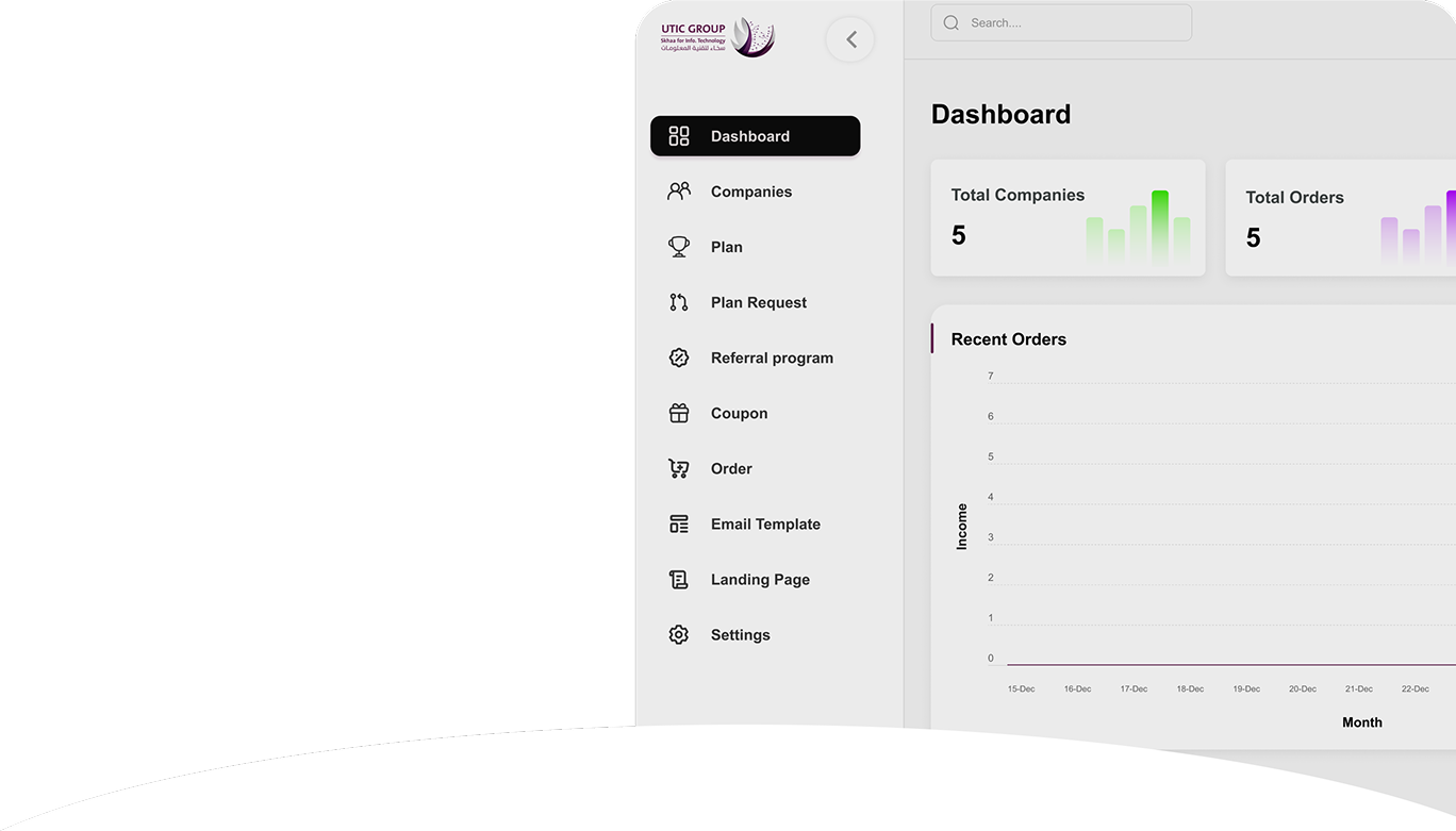 Features Dashboard Preview